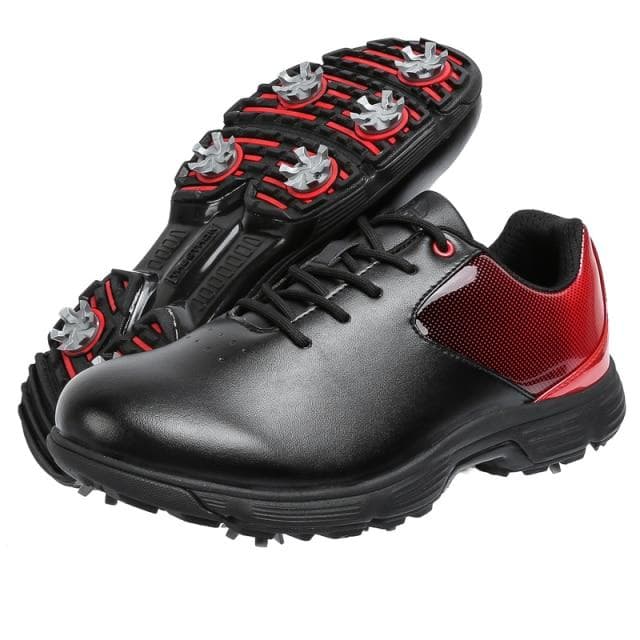 New Men Waterproof Golf Shoes Spikes Golfing Sneakes For Men Outdoor Quality Golf Sneakers Anti Slip Walking Footwear Male 11