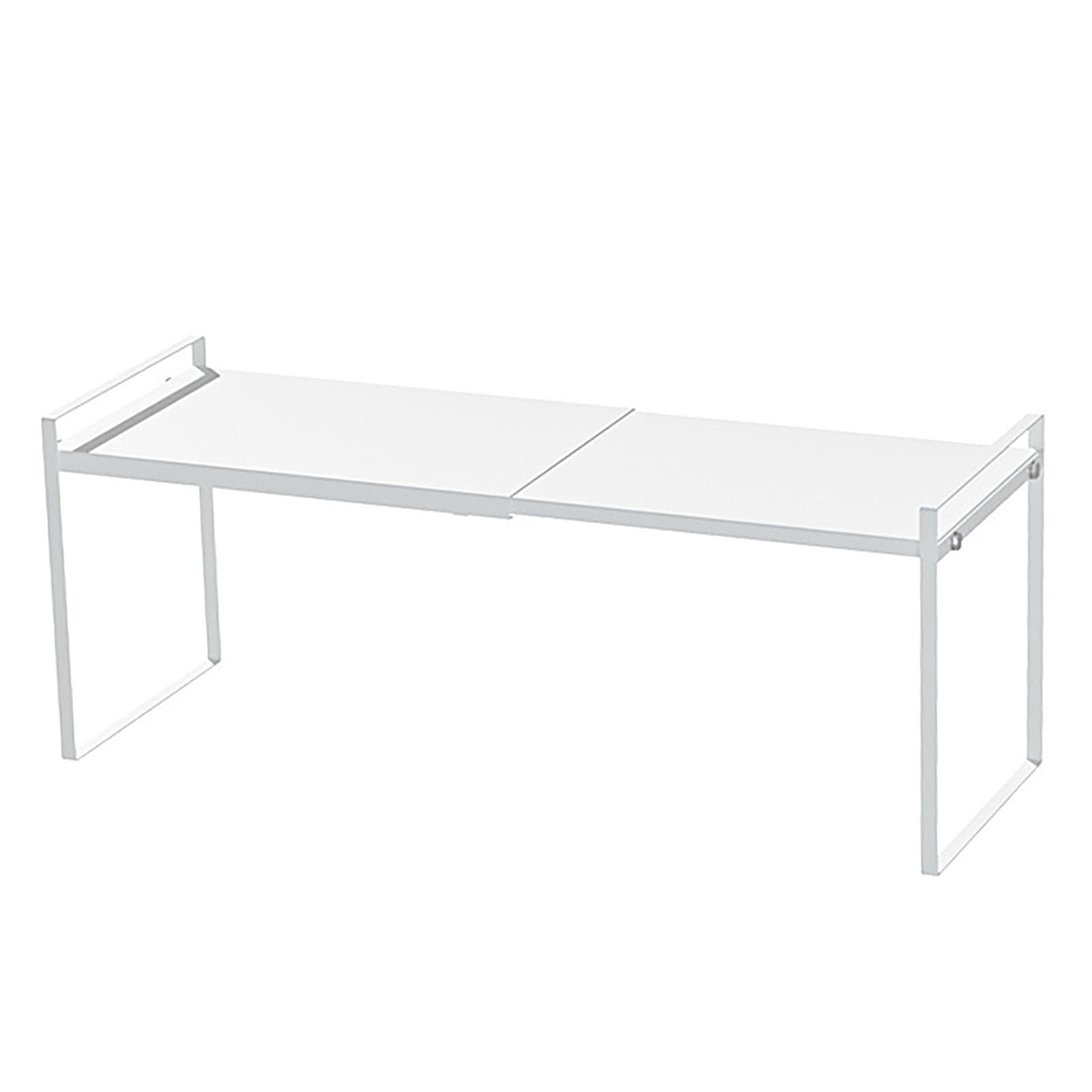 Expandable Kitchen Shelf Organizer Cabinet Countertop Retractable Seasoning Rack