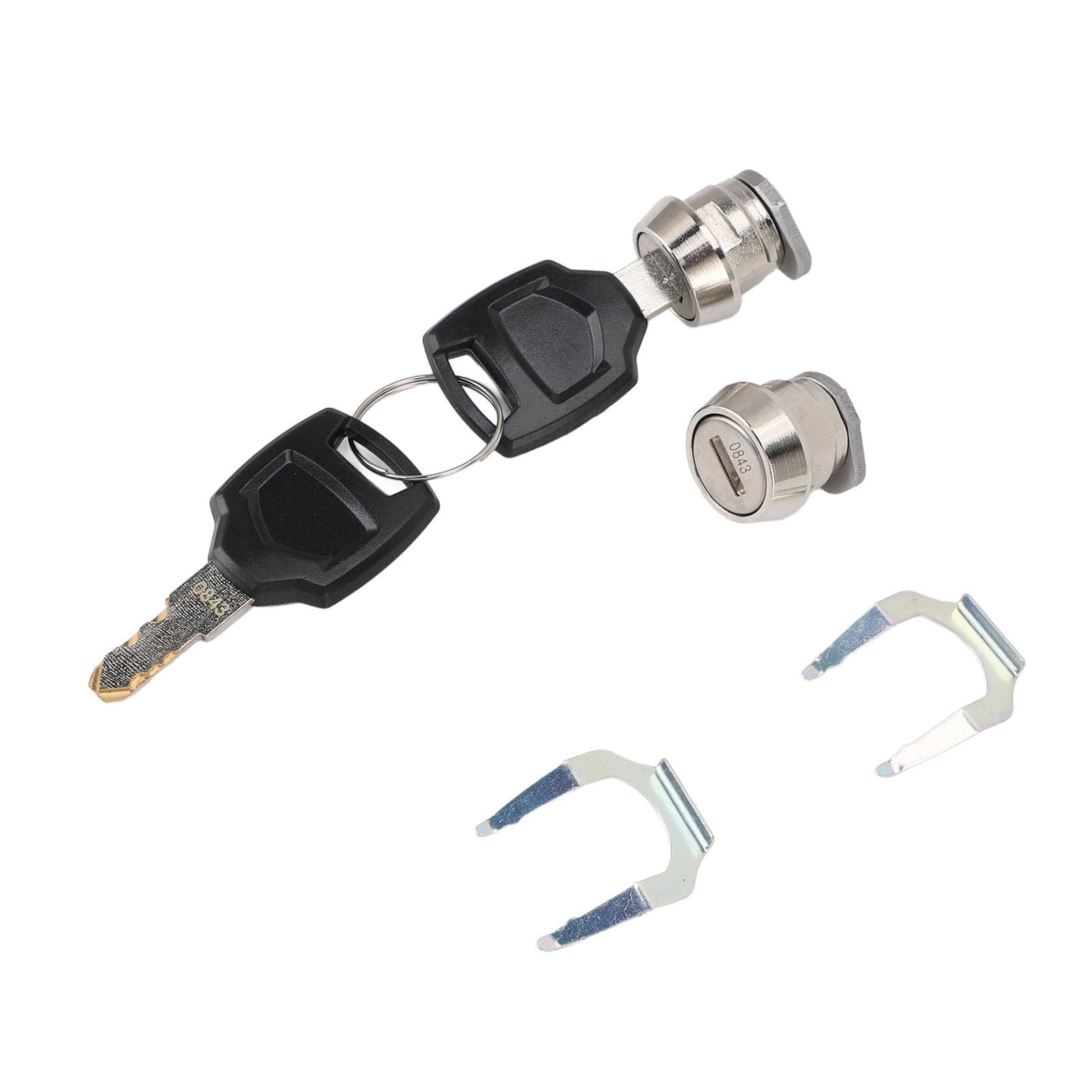 Motorcycle Top Box Lock Cylinder Core Plug and Keys for 25L 32L 36L 40L 45L 50L 55L 60L 65L 80L 85L