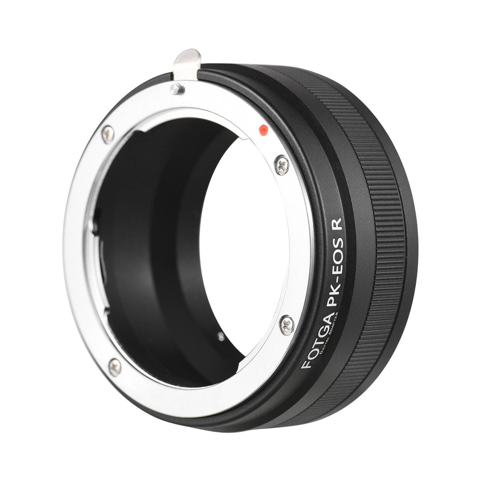 FOTGA High Precision Manual Lens Mount Adapter Ring Aluminum Alloy for Pentax K-Mount Lens to for black