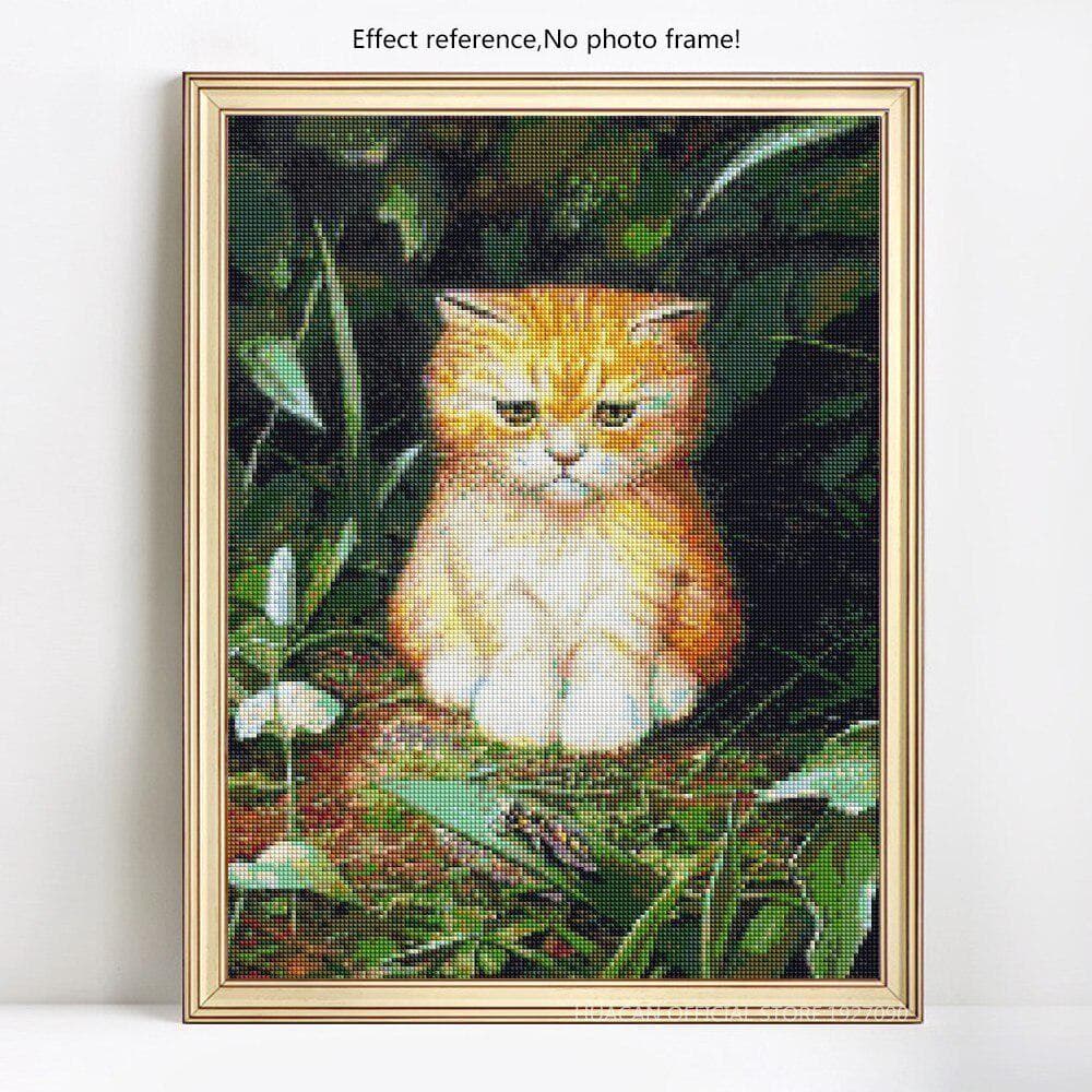 5D DIY Diamond Painting Animal Cat Full Square Embroidery Sale Rhinestone Pictures 20X30
