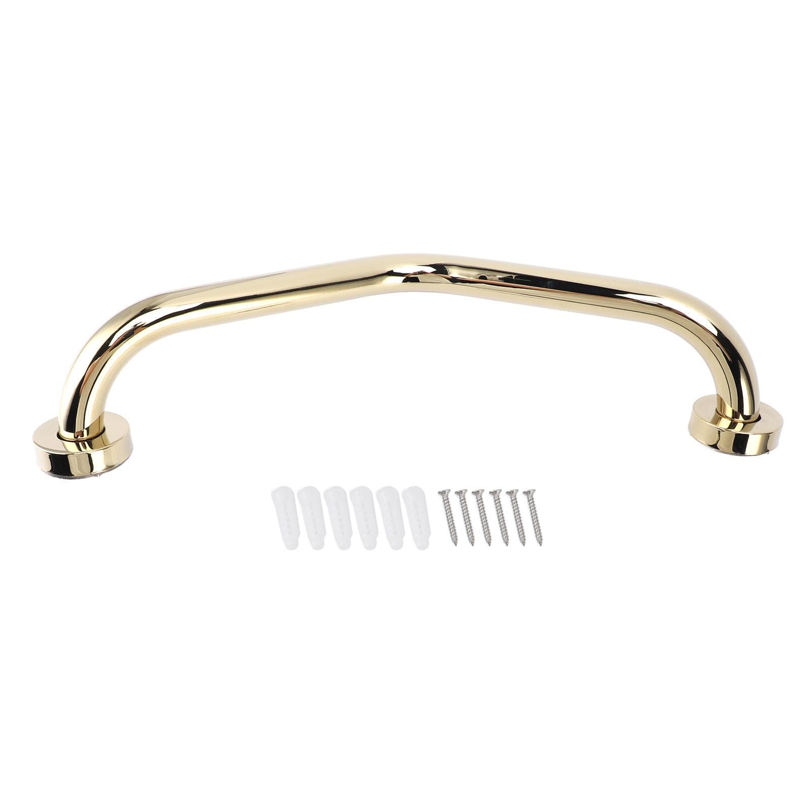 Shower Grab Bar 17 Inch Prevent Slip Stainless Steel Bathroom Safety Handrail for Elderly Pregnant
