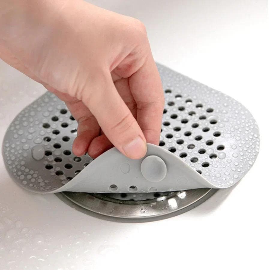 Shower SuppliesBathroom Floor Drain Hair Catcher Stoppers Plug Sink Strainer Anti-blocking Washbasin Drain Cover Filters grey