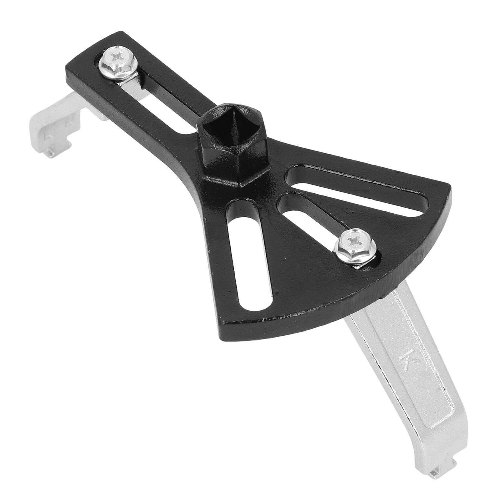 Universal Fuel Tank Wrench Fan Shaped 2 Jaw Gasoline Fuel Pump Removal Tool 135?185mm Adjustable
