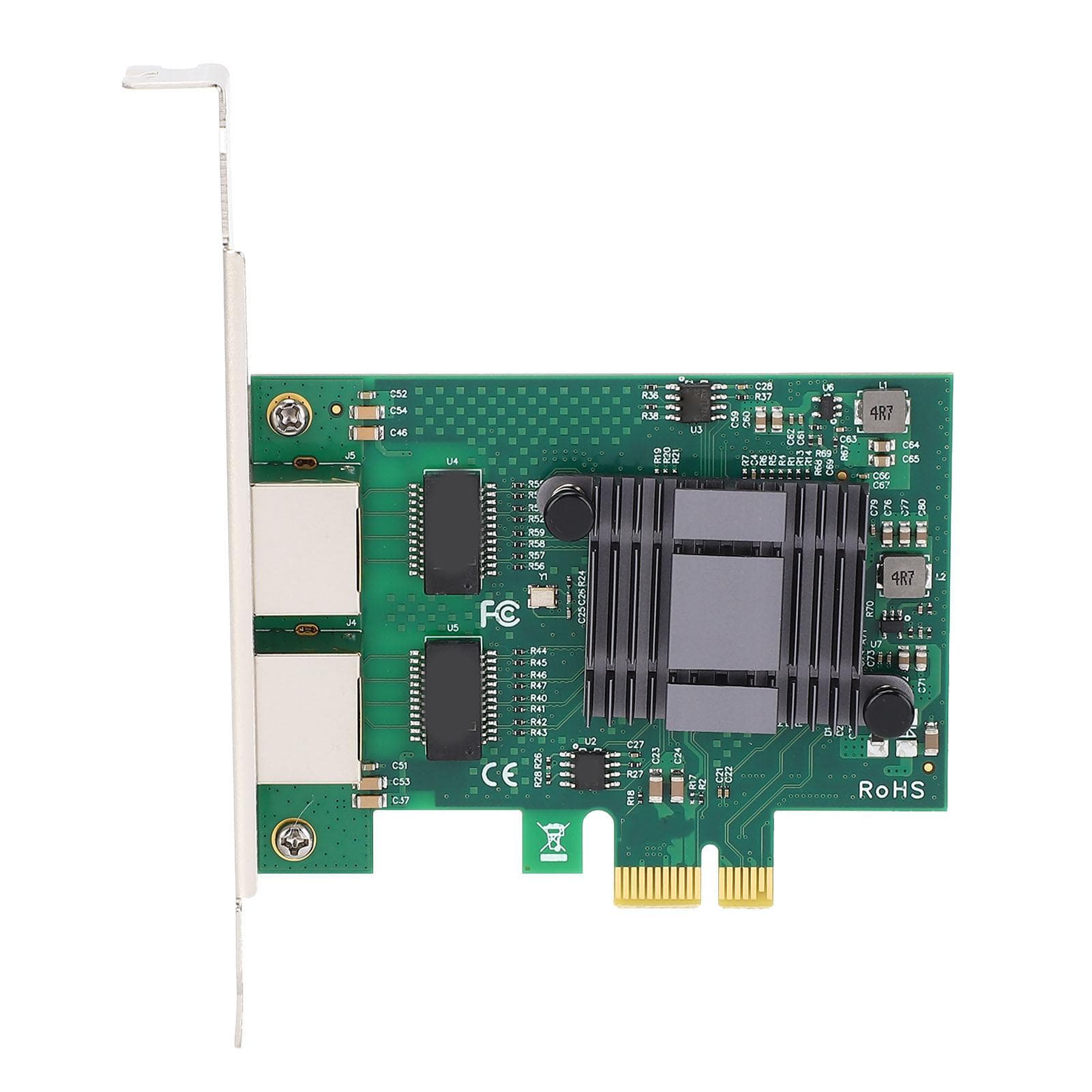 Dual Port Gigabit Network Card PCIe X1 RJ45 for 82575 Chipset Ethernet Card for Win for Linux for