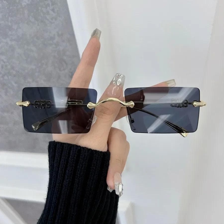 Minimalist Square Sunglasses Women Men Small Frame Colorful Sun Glasses Fashion Brand Oculos De Sol Other