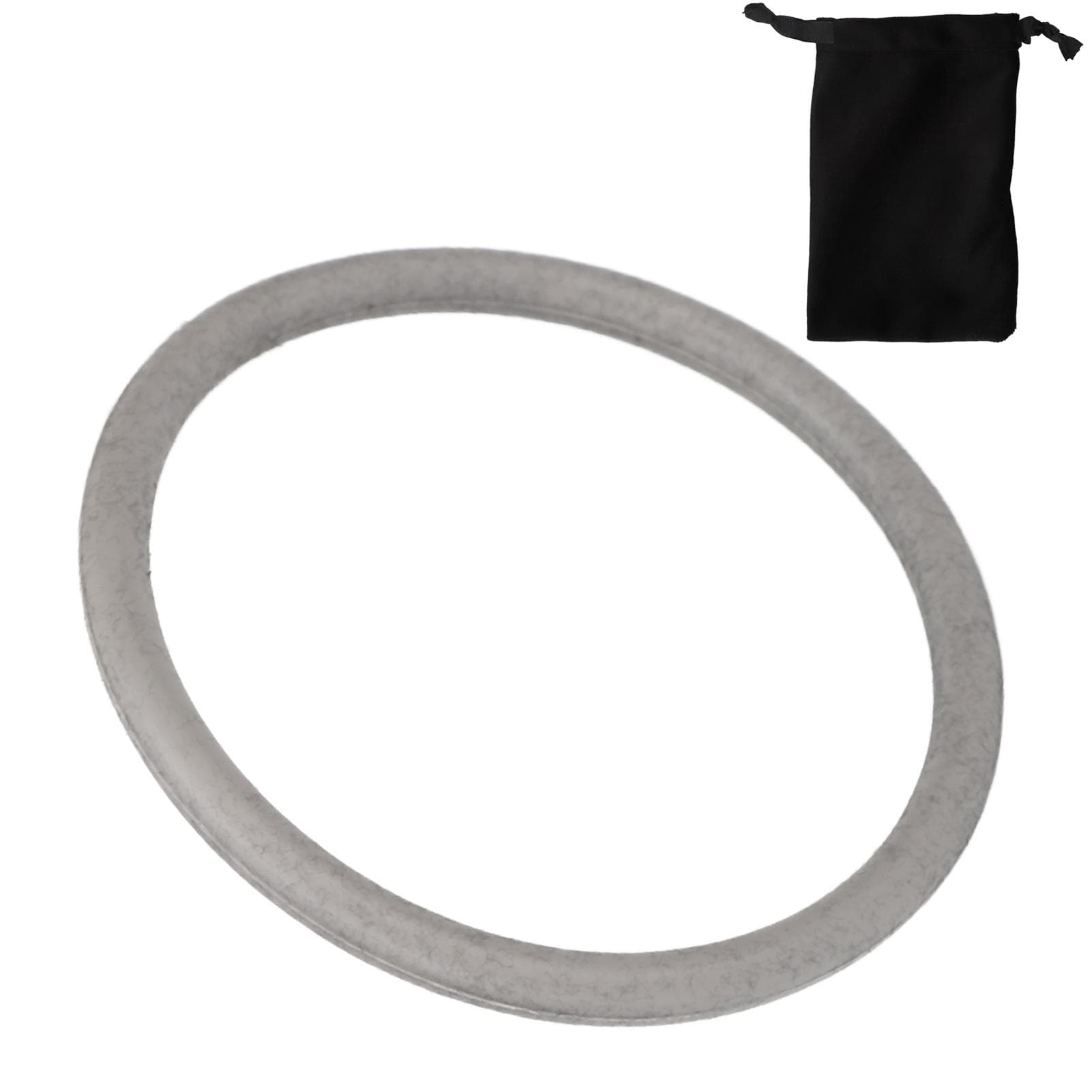 Patella Knee Strap Grey Silicone Elastic Support Patella Tendon Knee Ring for Hiking Running