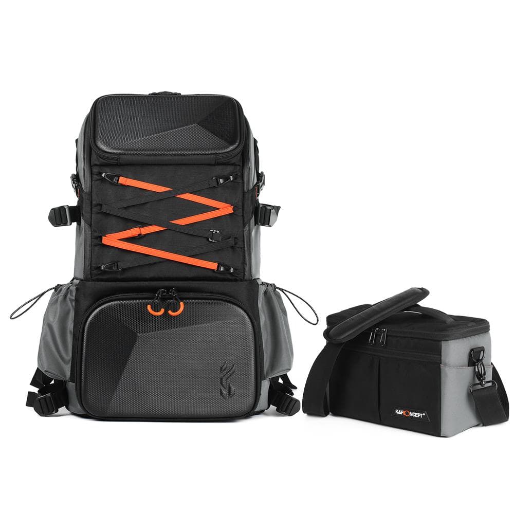 K&F CONCEPT Multi-functional Camera Backpack SLR/DSLR Camera Bag 32L Large Capacity Water-proof black