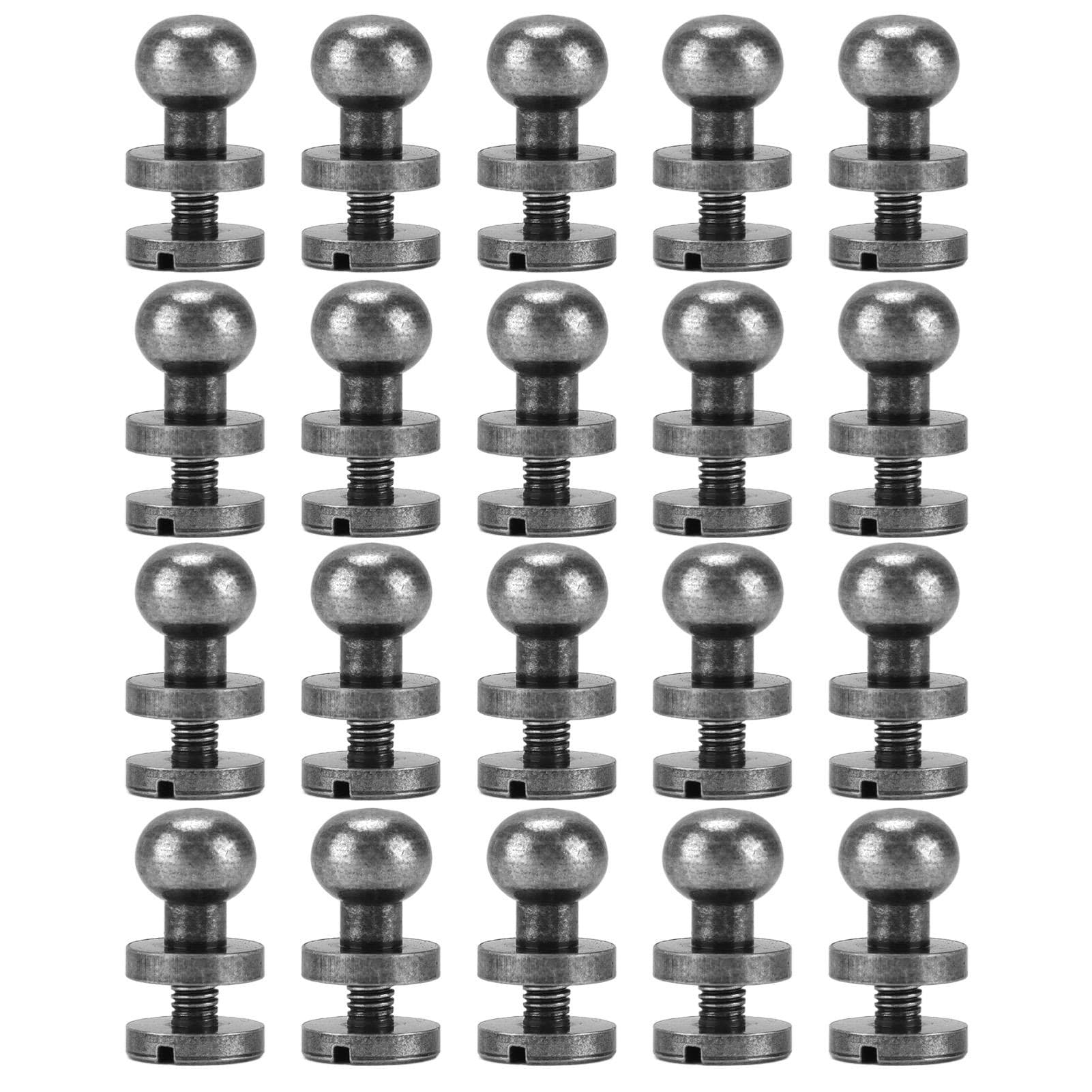 Monk Rivets Brass Round Head Stud Screws Nails Luggage Jewelry Hardware Accessories10x8mm