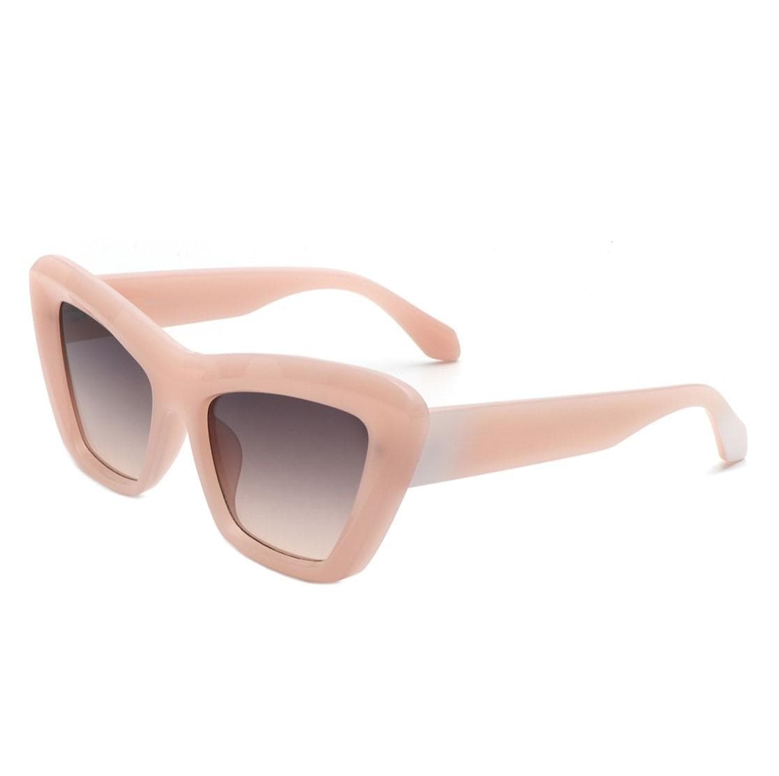 MAXJULI Women Cat Eye Sunglasses Vintage UV400 Protection Female Shades W8249 Fashion Sun Glasses