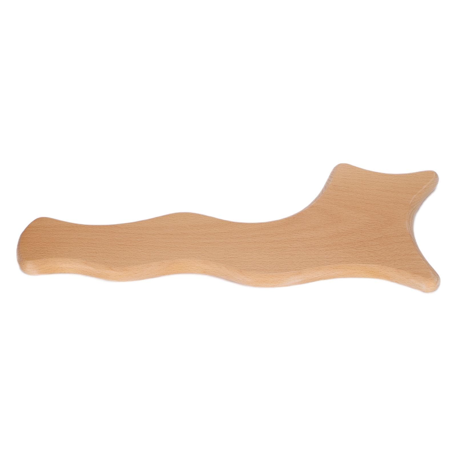Wooden Gua Sha Board Stimulating Lymphatic Clearing Cellulite Guasha Massage Board