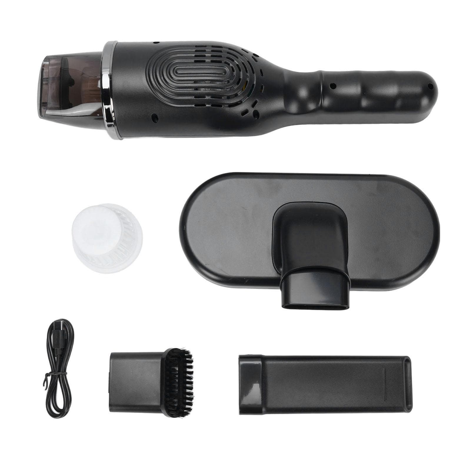 Portable Handheld Vacuum Cleaner with 4 Accessories 9Kpa Powerful Suction Rechargeable Cordless Car