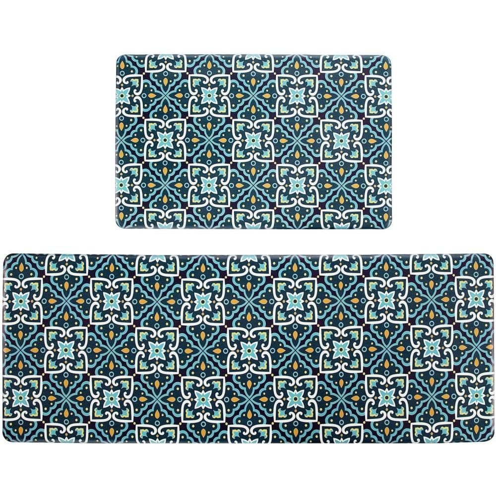 Boho Anti Fatigue Kitchen Rug Non Slip Cushioned Kitchen Rugs and Mats Non Skid Kitchen Carpet Rug Runner for Sink Laundry Mat 1PC-50x80cm-20x31in