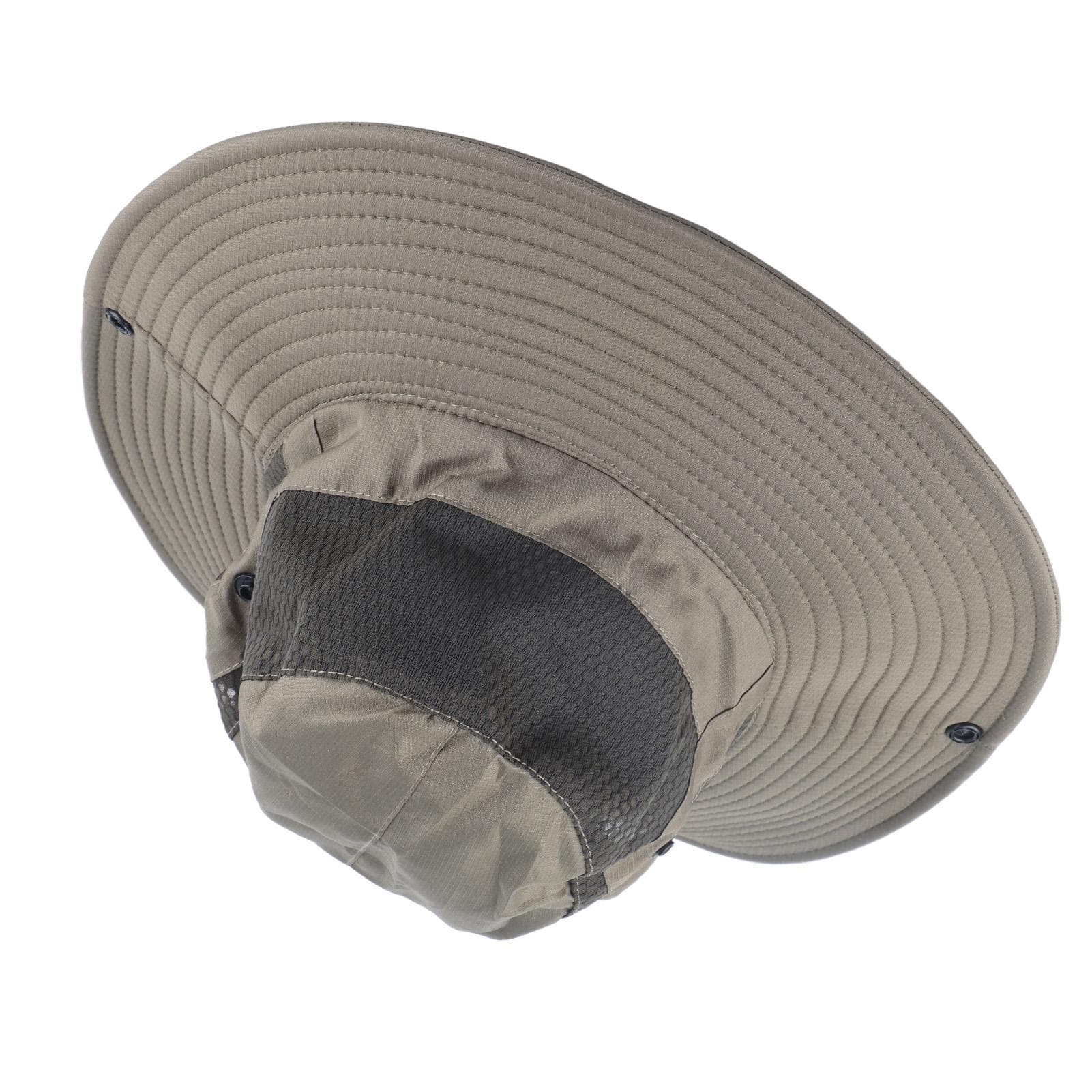 Men s Sun Hat OD Green Breathable Nylon UV Resistance Adjustable Sun Protection Hat for Outdoor
