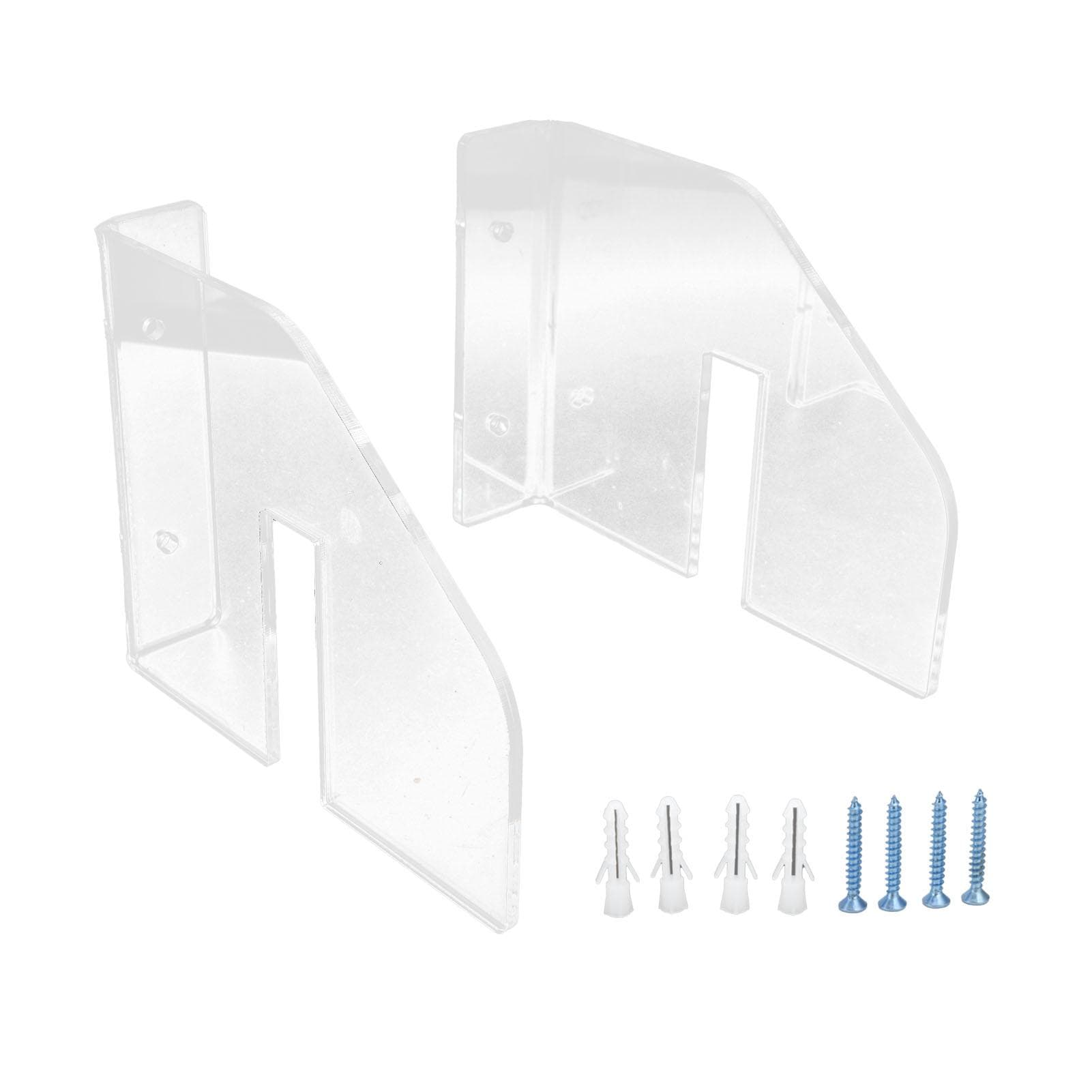 Acrylic Skateboards Storage Rack Wall Hanging Holder Bracket for Bedroom Living Room transparent