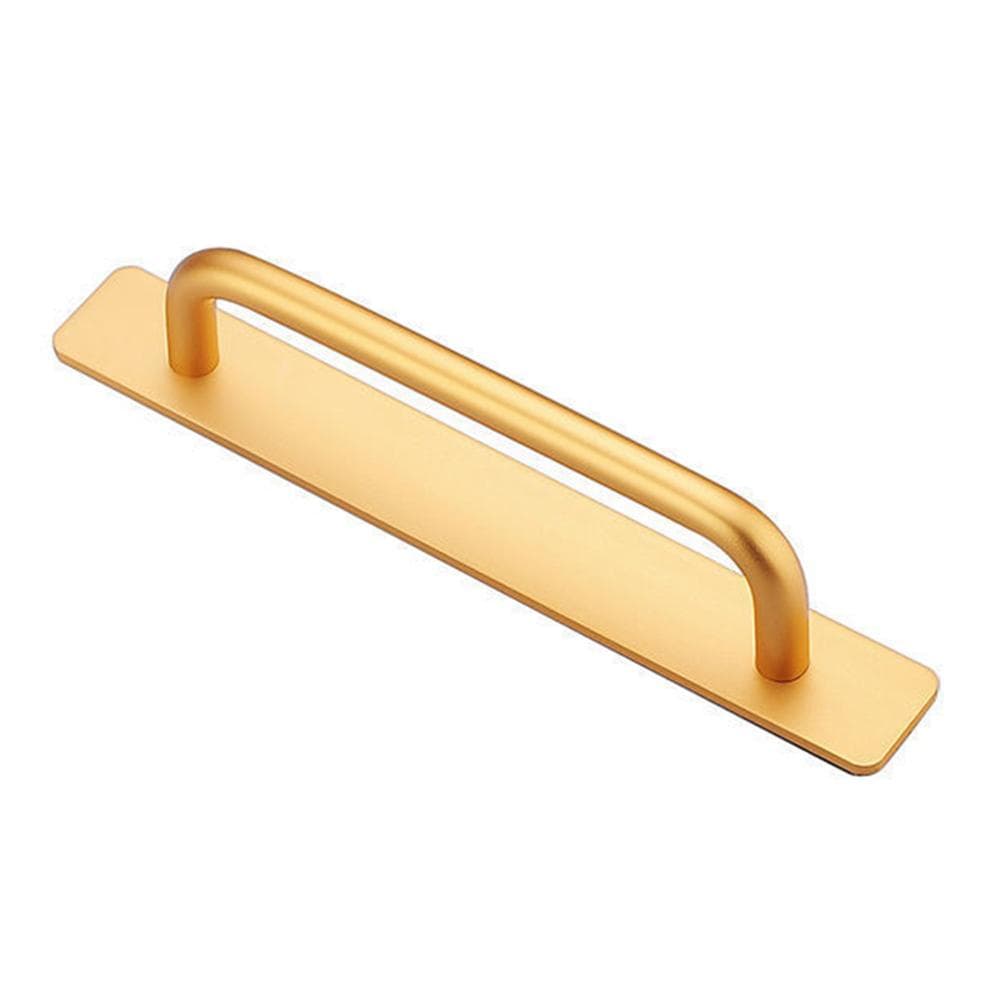 Self Stick Cabinet Drawer Handles Pulls Aluminum Alloy Drawer Push Pull Handles Punch Free Adhesive