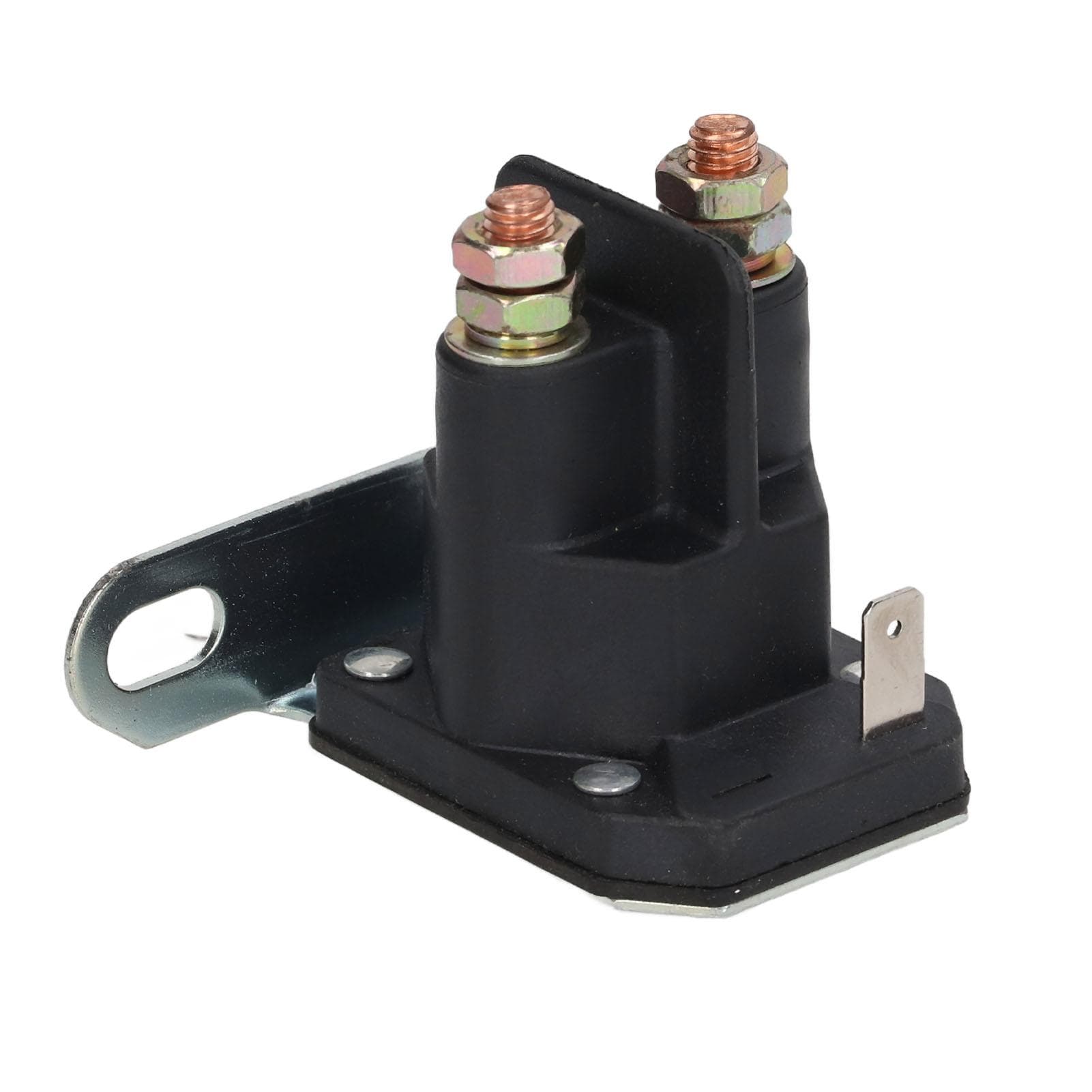 Lawn Mower Relay ABS Shell Brass Coil Starter Solenoid Relay for Vehicle Home Appliances 12V 4.8W