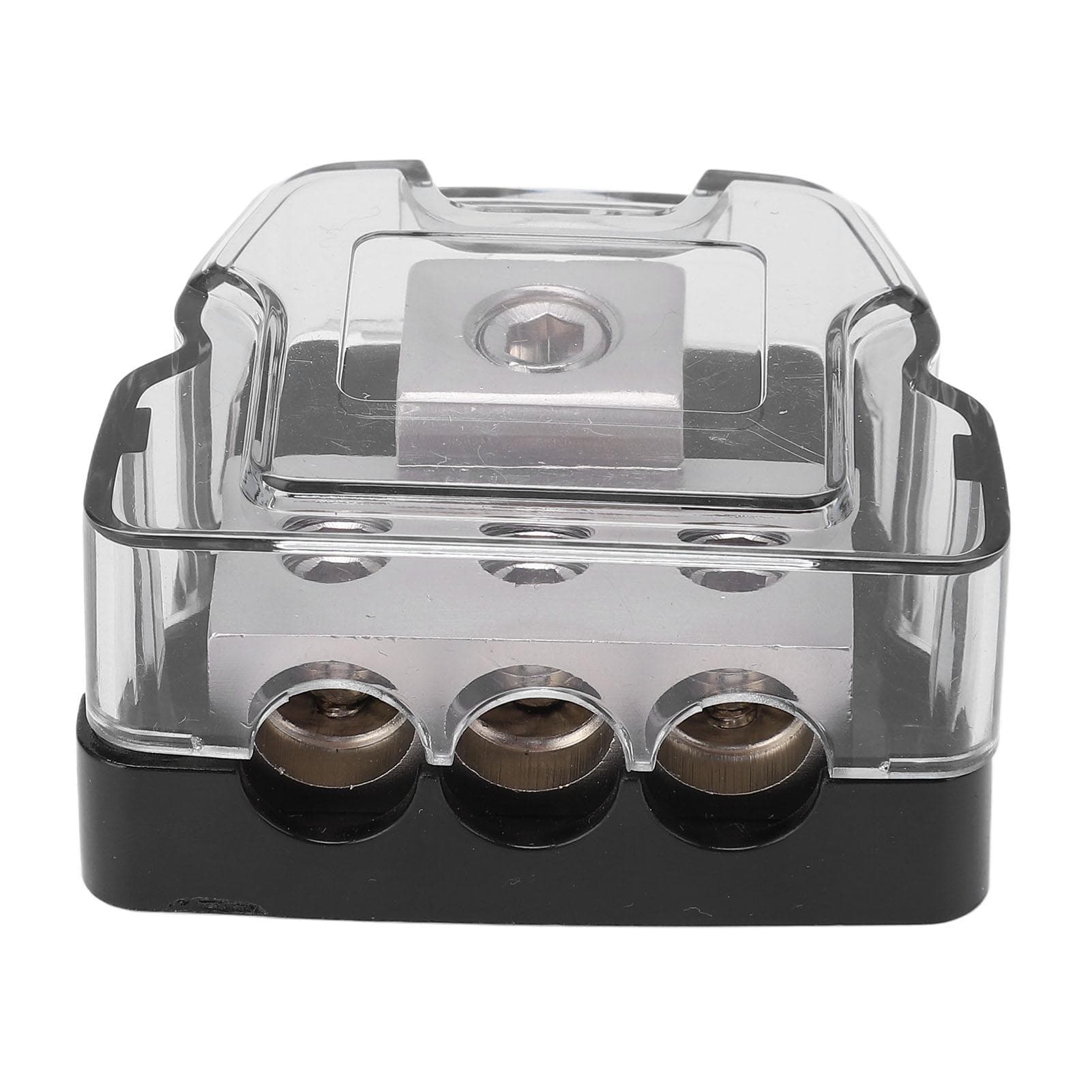 3 Way Power Distribution Block Ground Distributor Audio Splitter 0 Gauge in 4 Gauge Out Universal