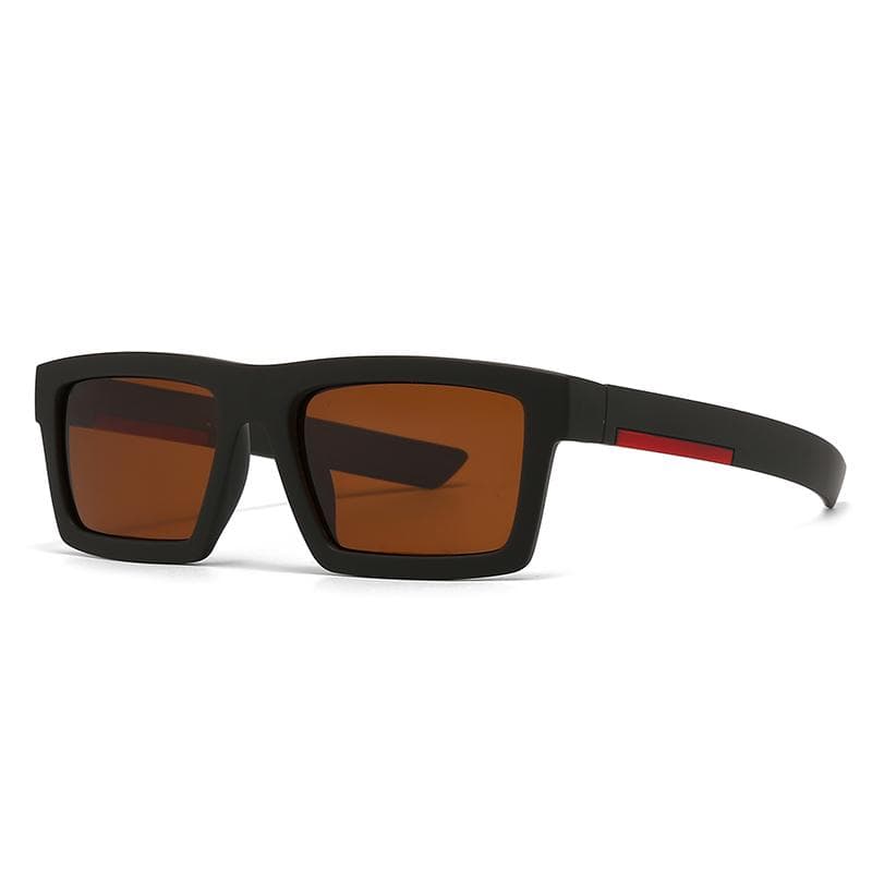 New Men Square Sunglasses Classic Driving Glasses UV Protection Lightweight Comfortable Sps02Ore