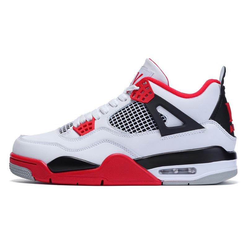 AJ4 White Cement Paris Blue Lava Cicada Wing Basketball Shoes for Men and Women 41