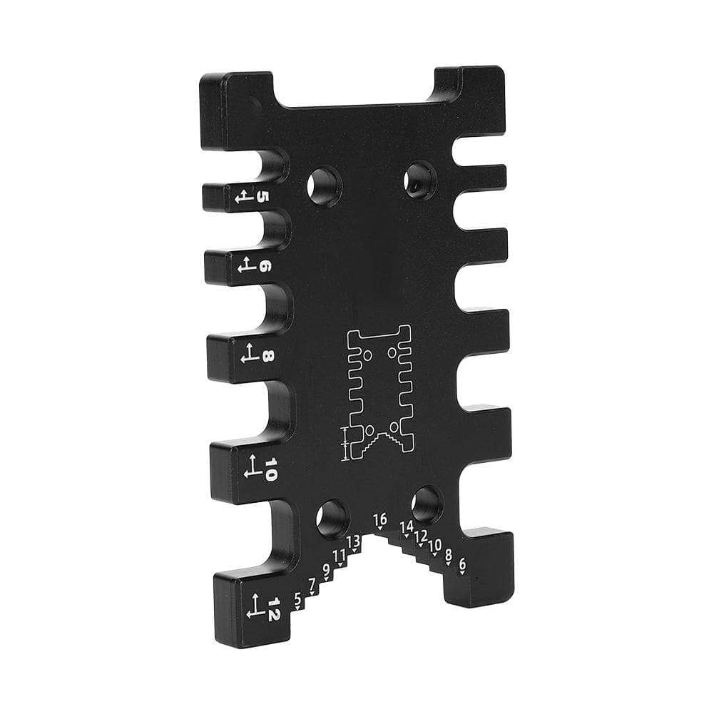 Woodworking Tenon Caliper Card Gauge Measuring Tool Woodworking Measurement Accessories
