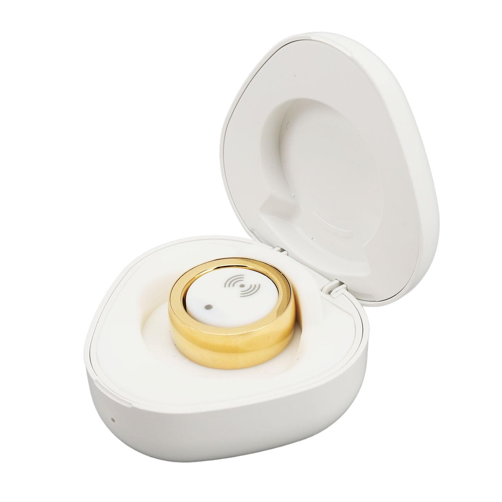 Smart Ring Health Tracker Step Counter IP68 Waterproof Sleep Monitoring Ring with APP Charging Case No. 17