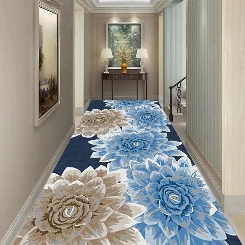 Modern Runner Long Corridor Carpets for Hallway Decoration Home Floor Mats Luxury Lobby Aisle Entryway Decor Area Rug Washable 80x160cm