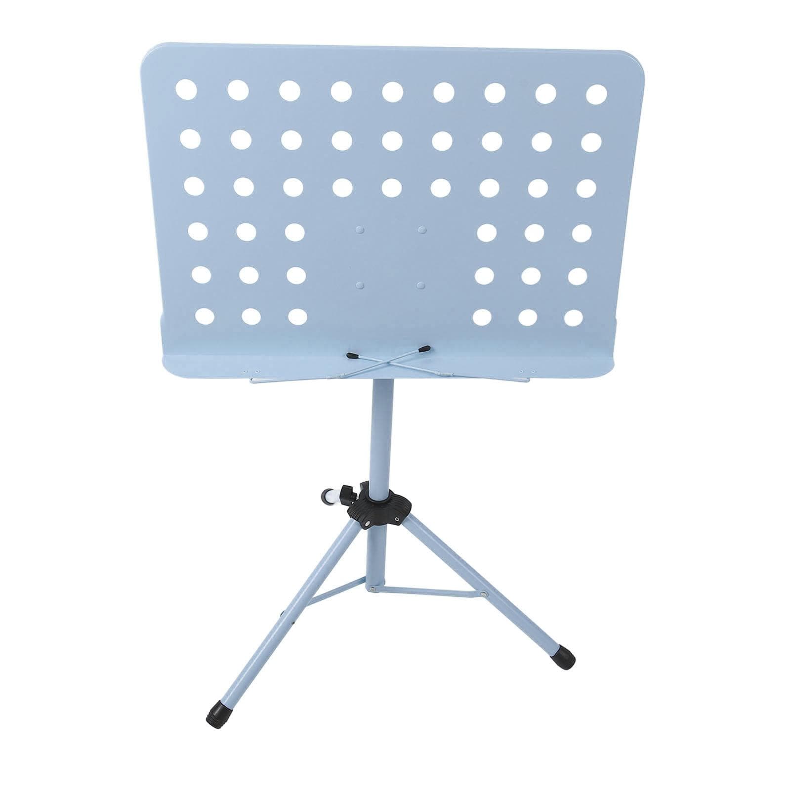 Sheet Music Stand Portable Foldable Lifting Professional Music Book Stand for Guitar Violin Green blue