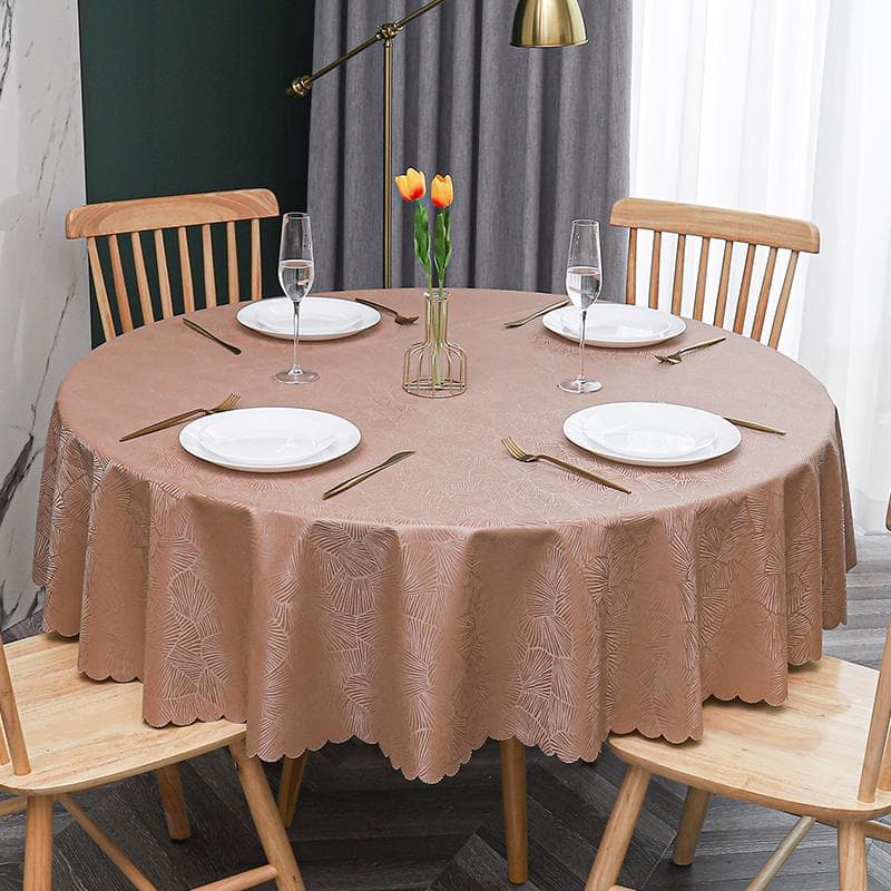 New Modern Banquet Hotel Round Tablecloth Multi-color Printed Table sheet Waterproof Oil Resistant Washable Table Cover 180cm round 1pcs