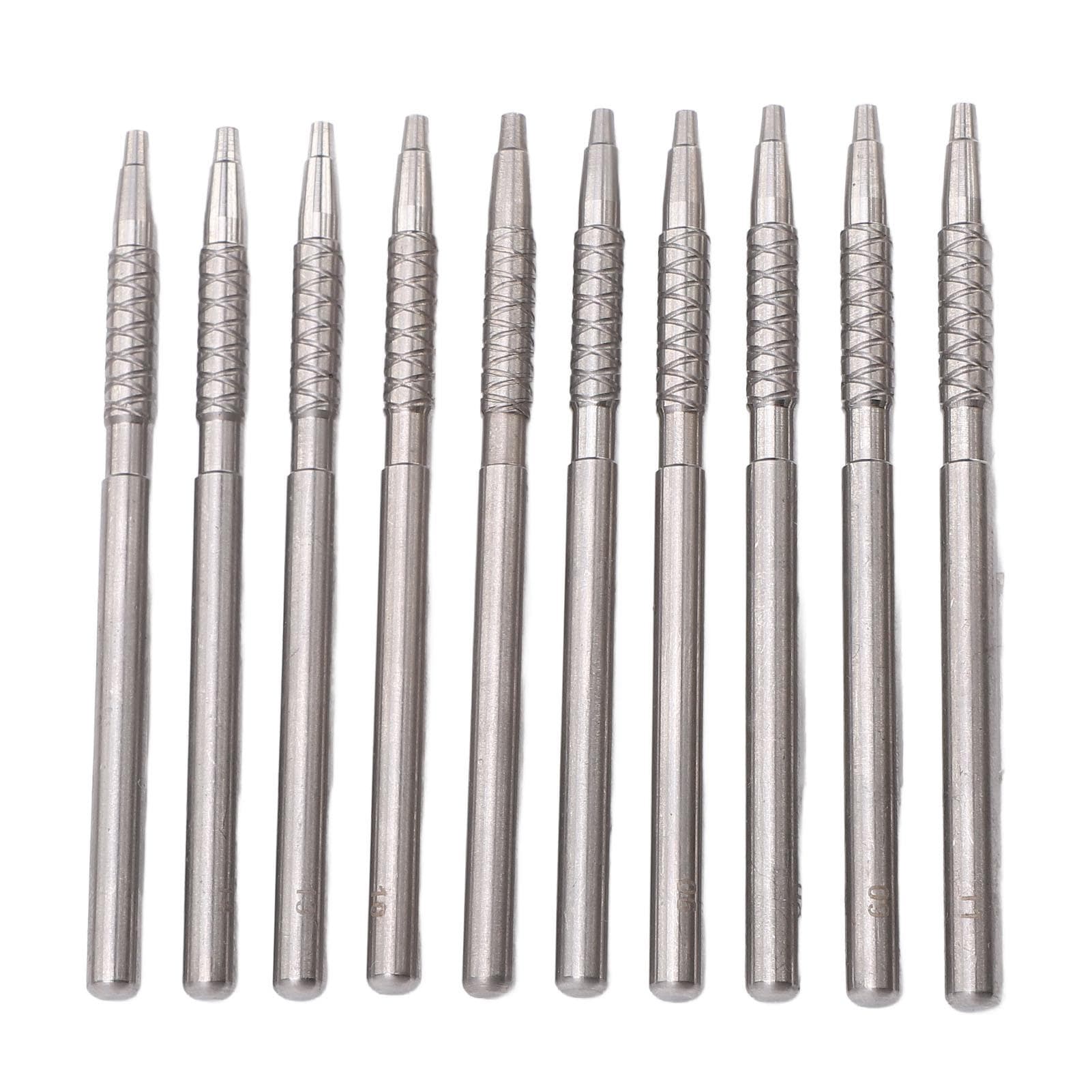 10Pcs Watch Hands Presser Stainless Steel 0 0.6 0.7 0.8 0.9 1 1.1 1.2 1.3 1.4mm Watch Hands Setting