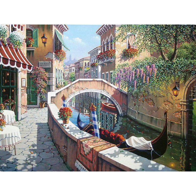Full Round Drill Diamond Embroidery Snowman Cottage 5D DIY Diamond Painting Cross Stitch Rhinestone 20X30CM