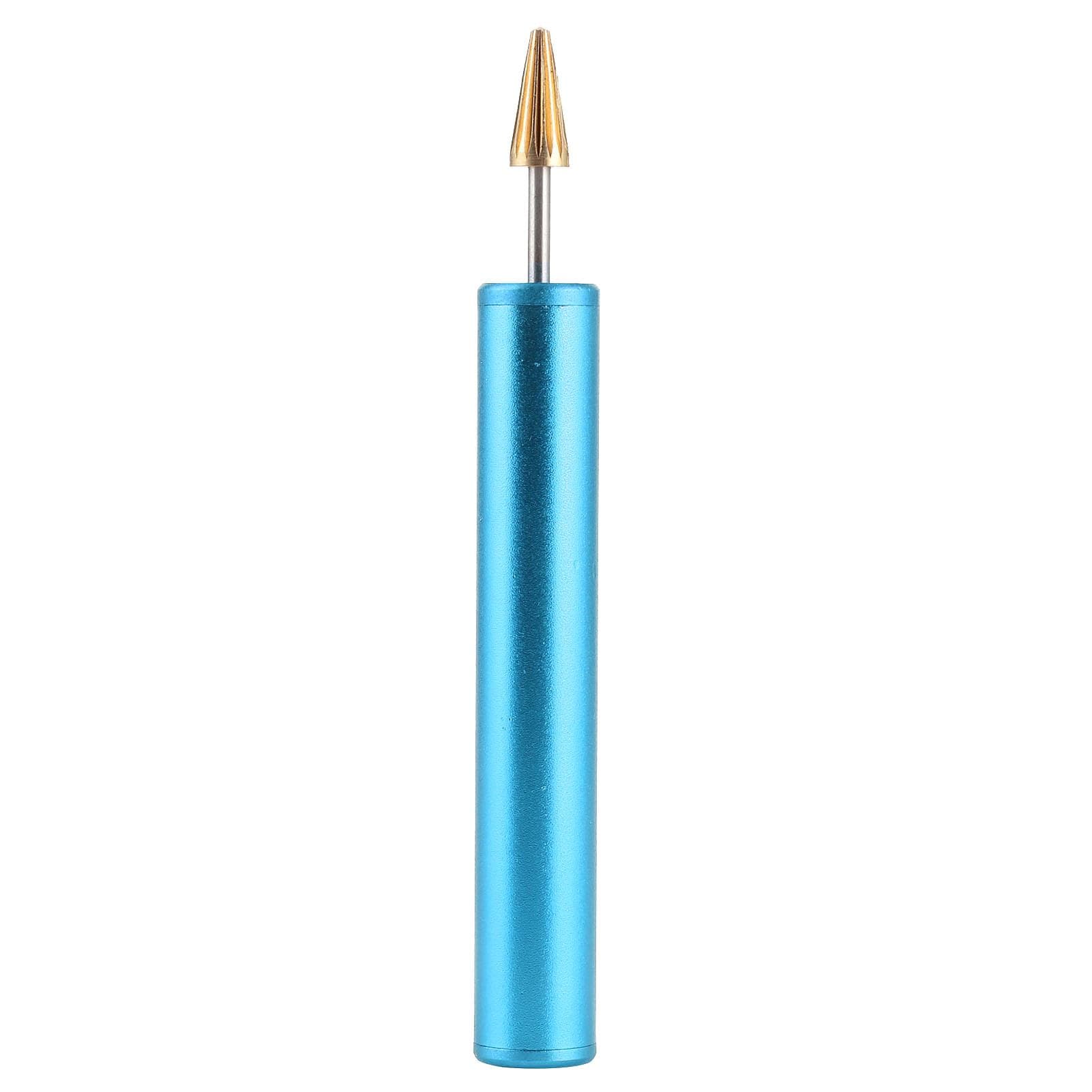 Leather Edge Dye Pen Applicator Paint Roller Edge Printing Tool for Leather Craft DIYBlue blue