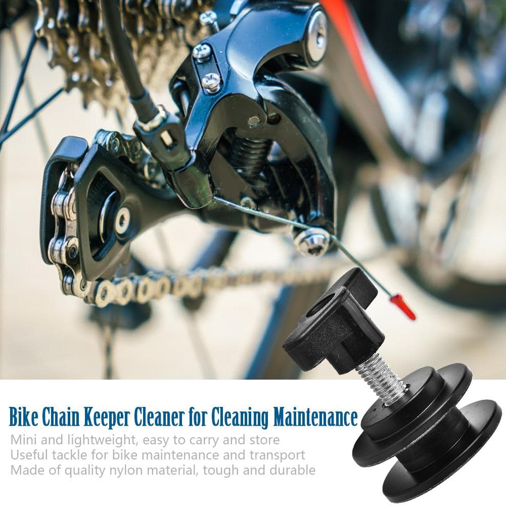 Nylon Bike Chain Keeper Cleaner for Cleaning Maintenance Bicycle Accessory
