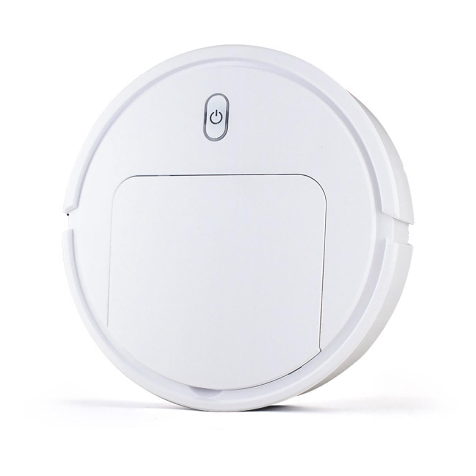 3?in?1 Smart Robotic Automatic Vacuum Cleaner Robot Home Cleaning Machine for Floors Pet Hair Dust white