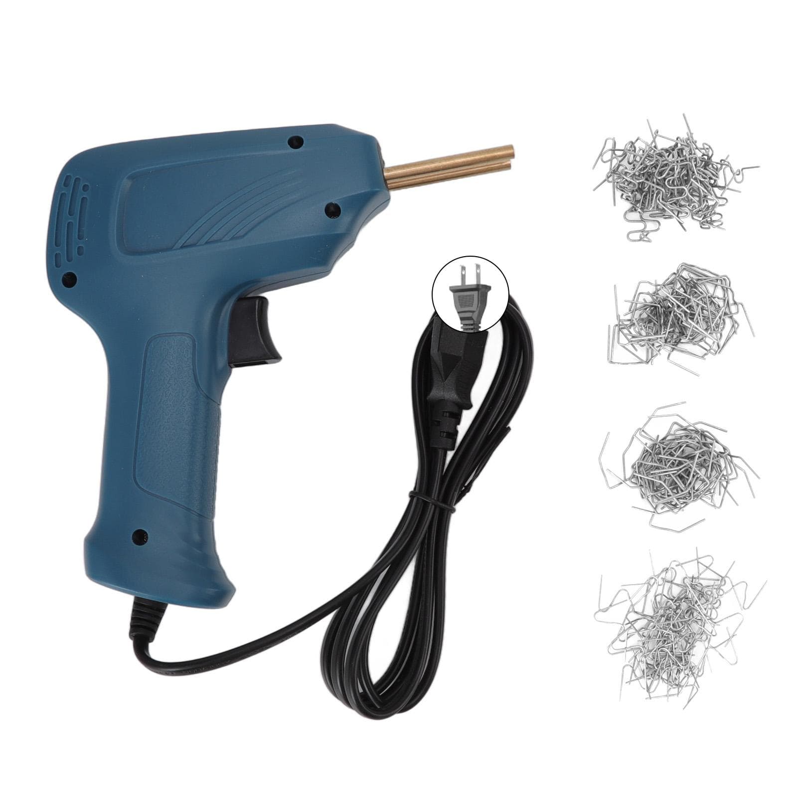 Plastic Welder Handheld Fast Heating Portable Electric Welding Machine With 200 Welding Nails for