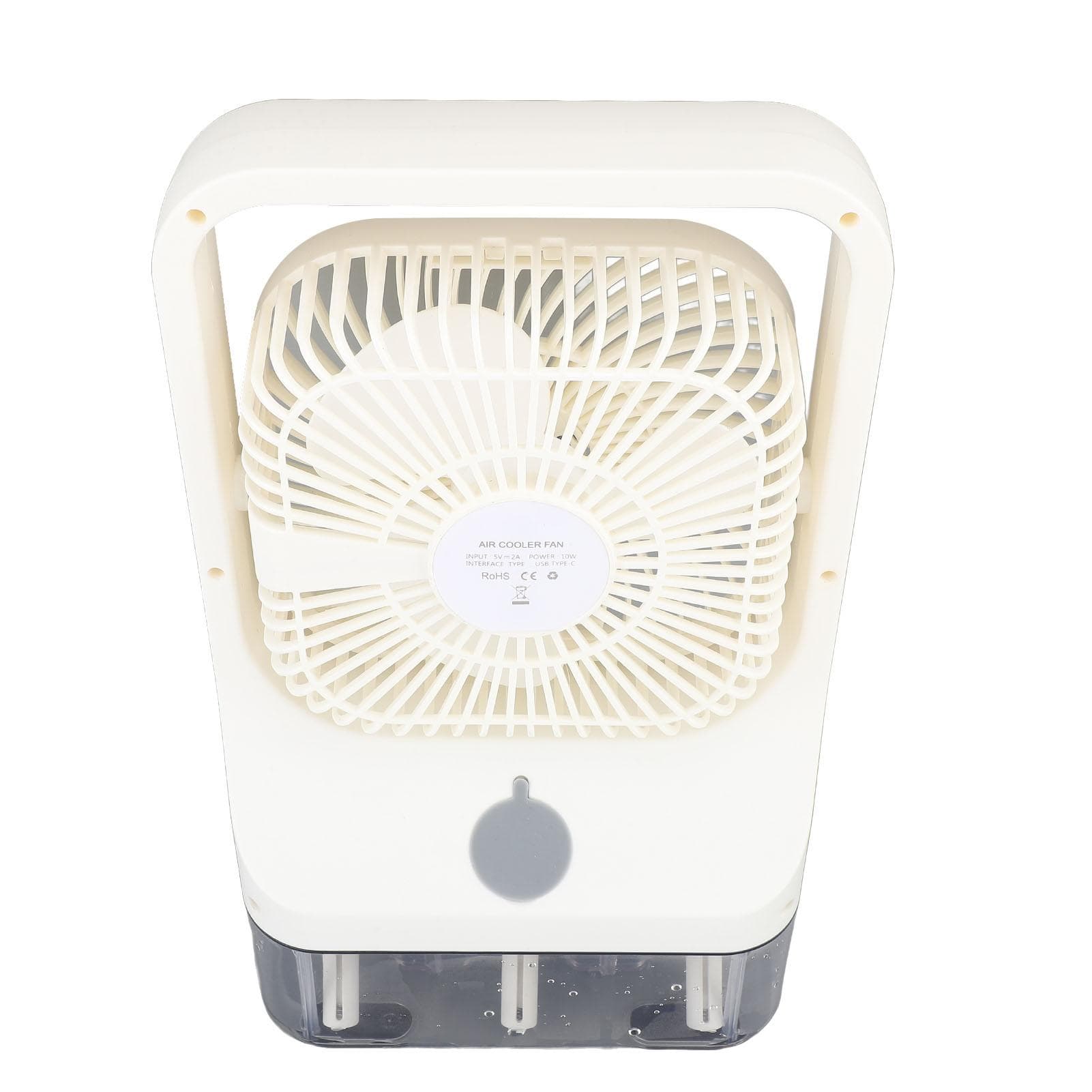 Portable Humidifying Fan Cooler Quiet 3 Gears Automatic Timing Cool Mist Evaporative Fan for Home