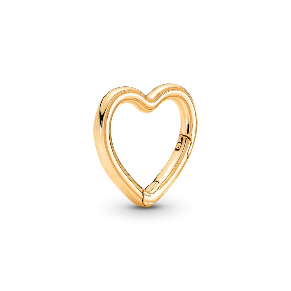 2023 Sterling Silver S925 charm ME Heart Charm Loved Hoops Earring pendant Fit original Bracelet Me women jewelry gift