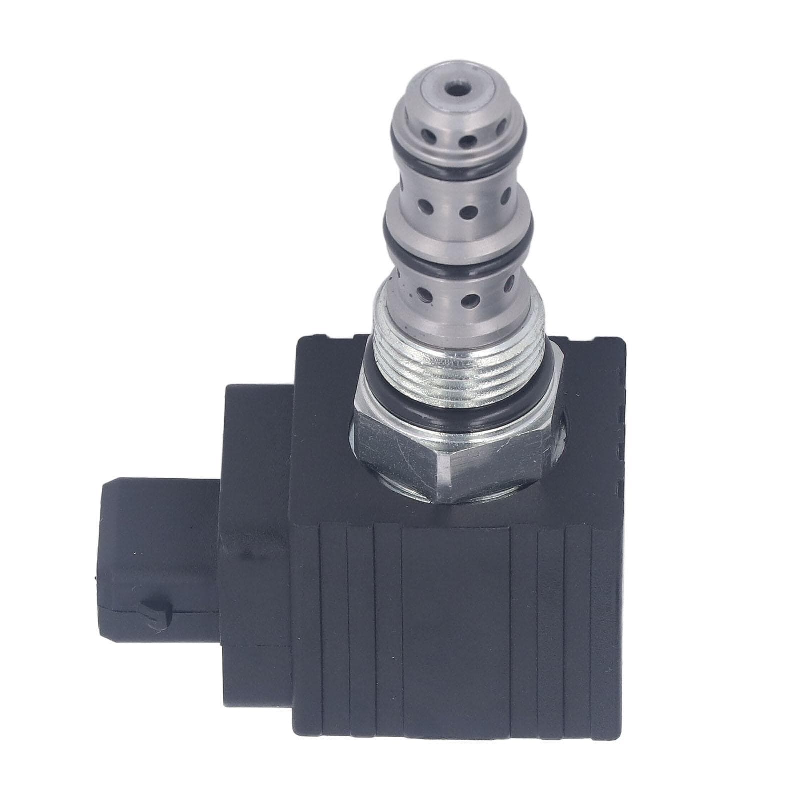Solenoid Valve AGP019?02?01 12V 2 Pin Alloy Steel Replacement for Massey Ferguson Tractor