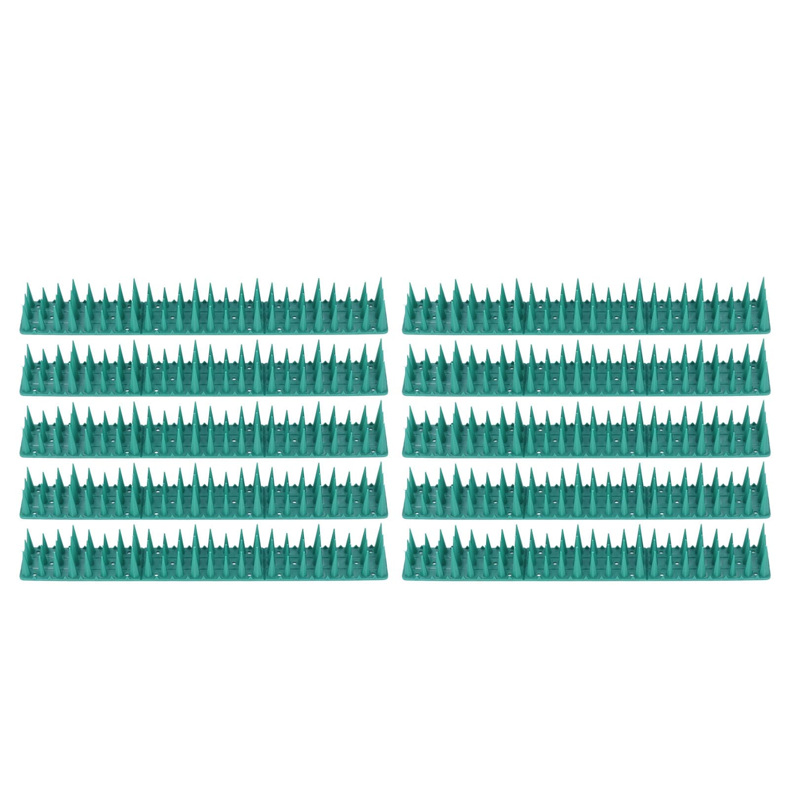 10PCS 36CM Bird Deterrent Spike Plastic Cat Repellent Spike Anti Theft Wall Spike for Garden