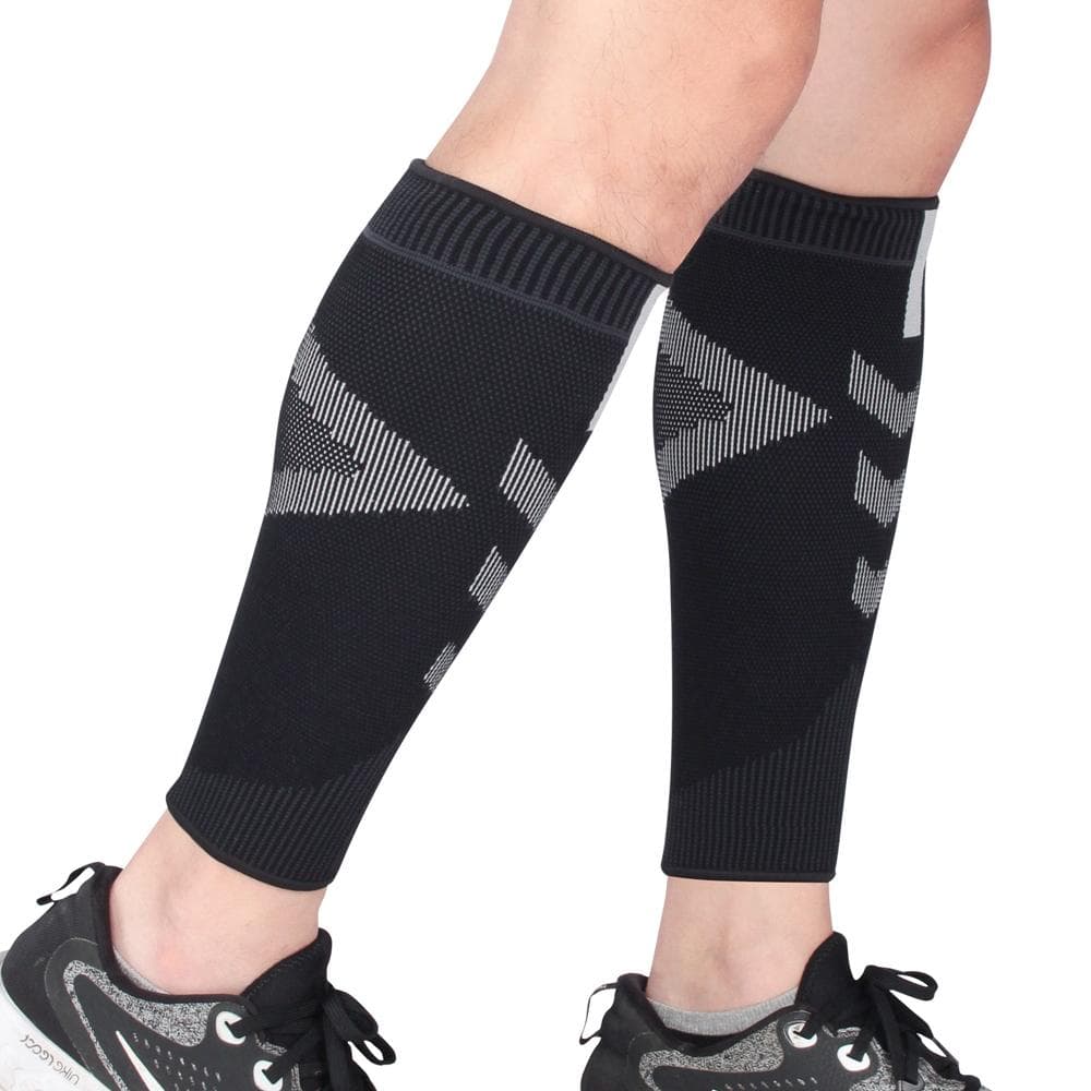 1 Pair Calf Compression Sleeves for Men & Women Calf Support Leg Compression Socks for Shin Splint , Calf Pain Relief XL