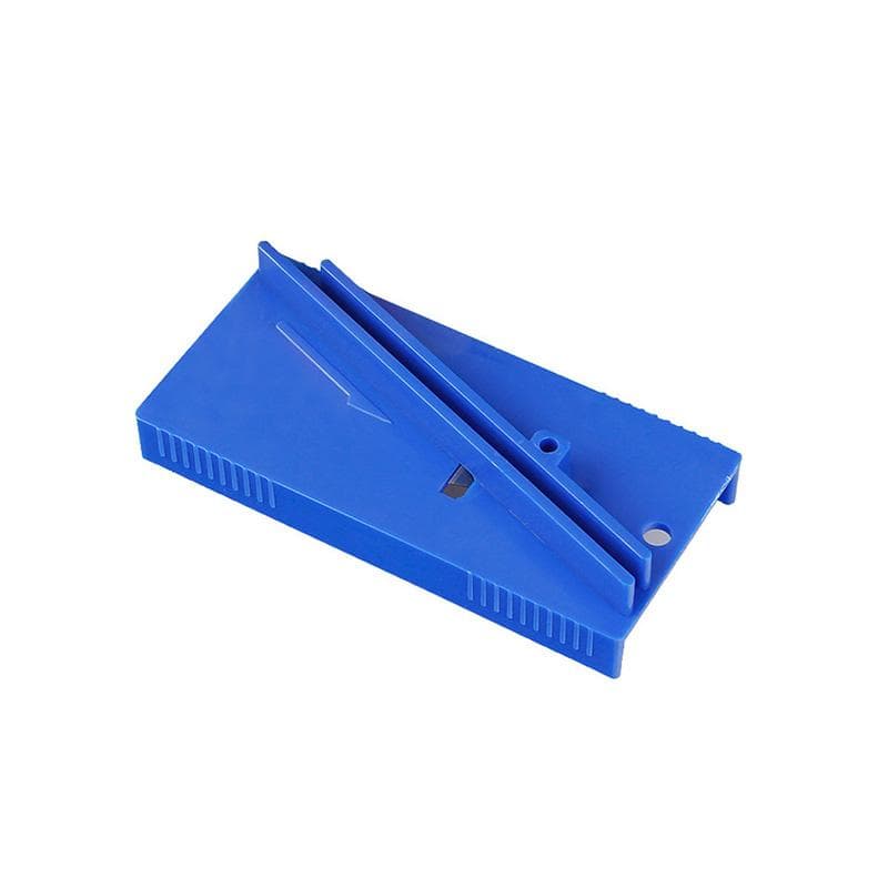 Hard Card Squeegee Sharpener Scraper Repair Tool Window Tint Tool Sharpening Smoothing Edges Car Wrap Tool Skiving Knife Tool blue