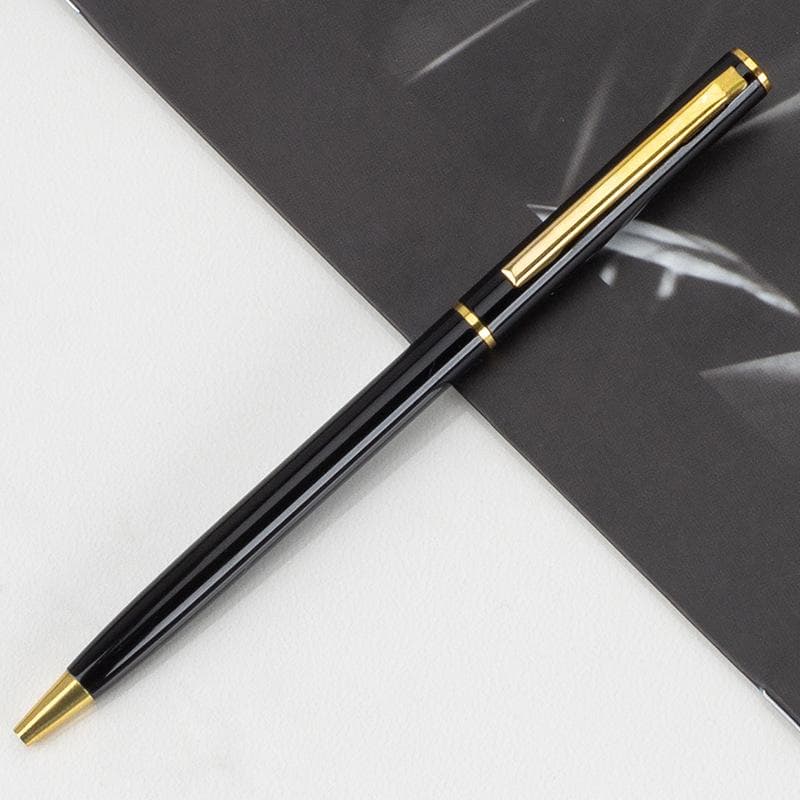 1pc Elegant Signature Pen Gift Pens Business Executive Premium Pens Ballpoint Pen black