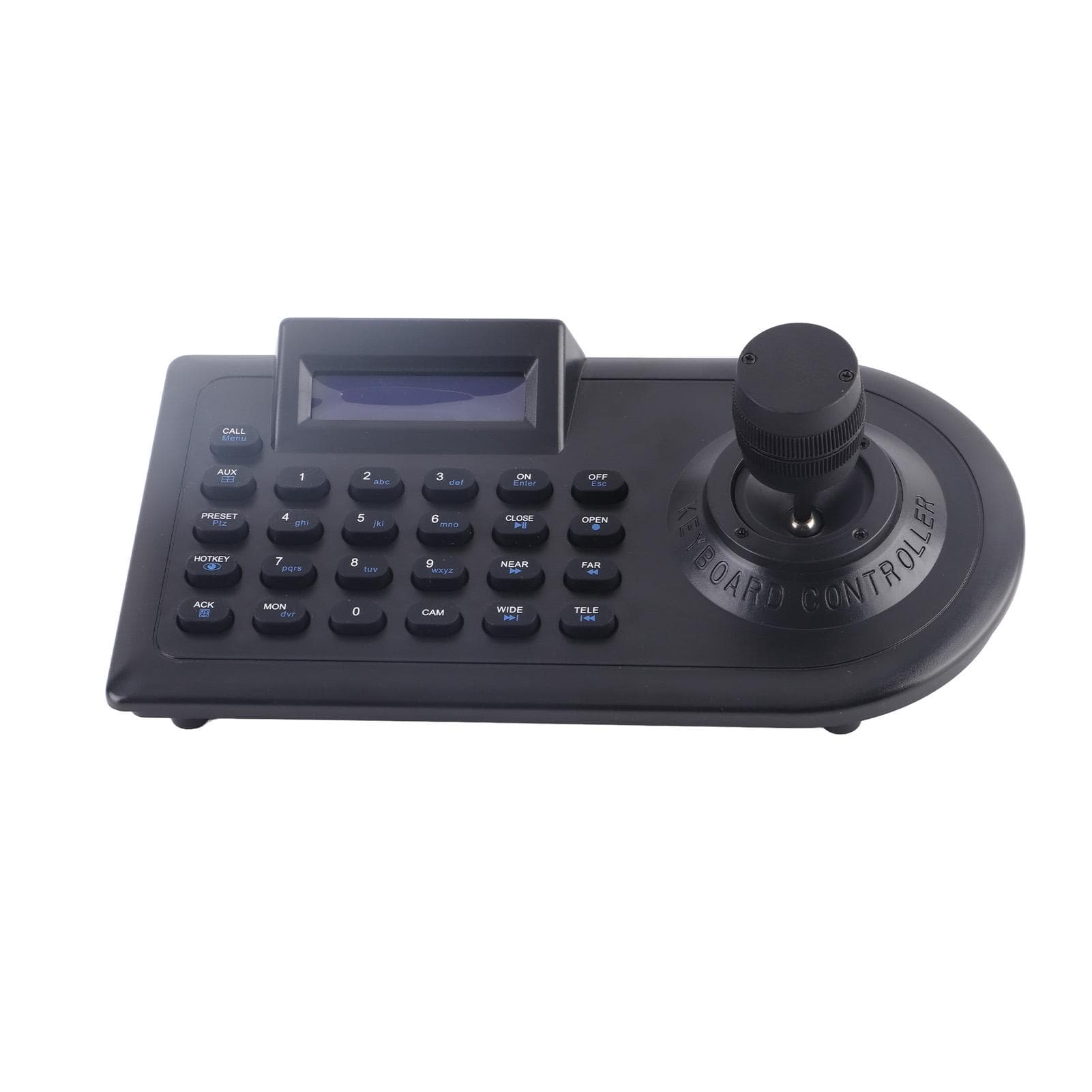 3D PTZ Camera Controller Strong Compatibility LCD Display with Joystick for Public Security