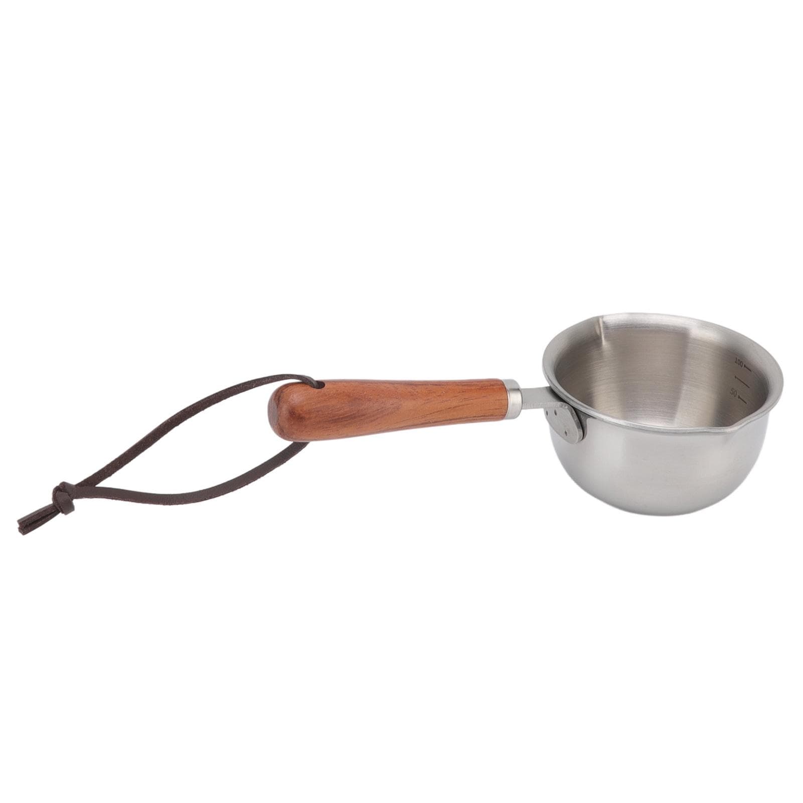 Mini Butter Warmer Pan Stainless Steel Quick Oil Warmer Pot Deepen Bottom Small Milk Pot S L(for 6.5-9kg)