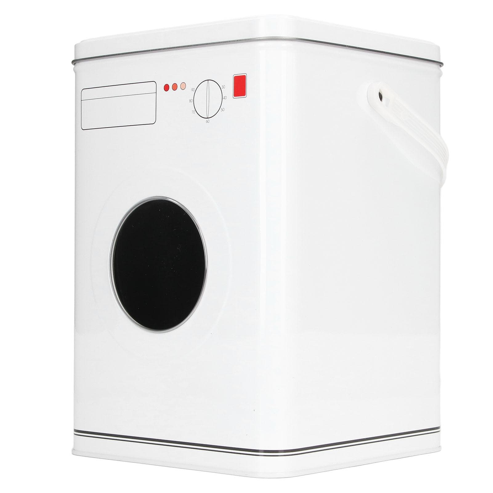 Laundry Powder Container Tinplate Large Capacity Simple Laundry Bead Storage Box Container With