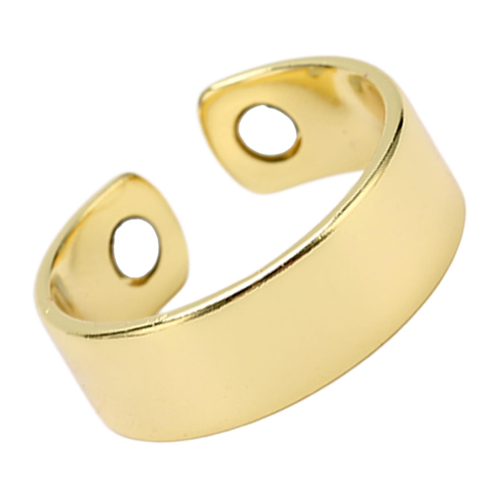 Elegant Magnetic Therapy Ring for Men Women Reduce Arthritis Pain Adjustable Lymphatic Drainage