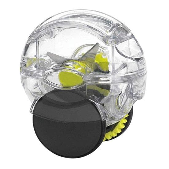 Rolling Garlic Chopper Easy to Clean Manual Garlic Masher Roller Mincer Crusher Slicing Cutting Tool Kitchen Gadgets green