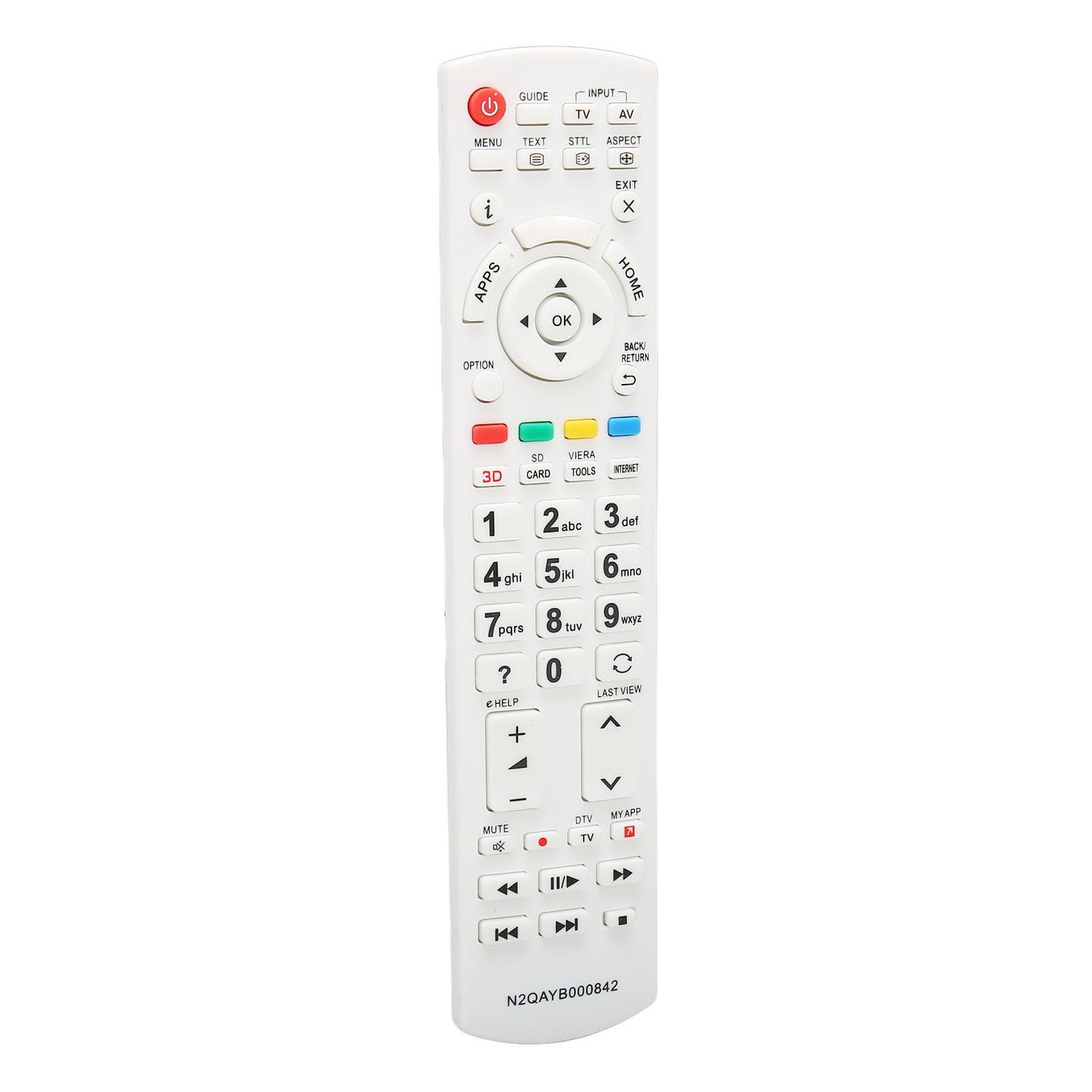 N2QAYB000842 TV Remote Control Universal Replacement Remote Control for TX L42DT60E TX L42DTC60Y TX