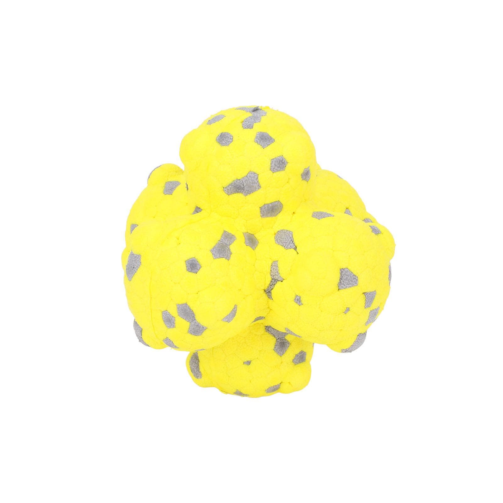 Dog Balls Aggressive Chewers Strong Elasticity Interactive Teeth Cleaning Float Water Ball Toy 10cm