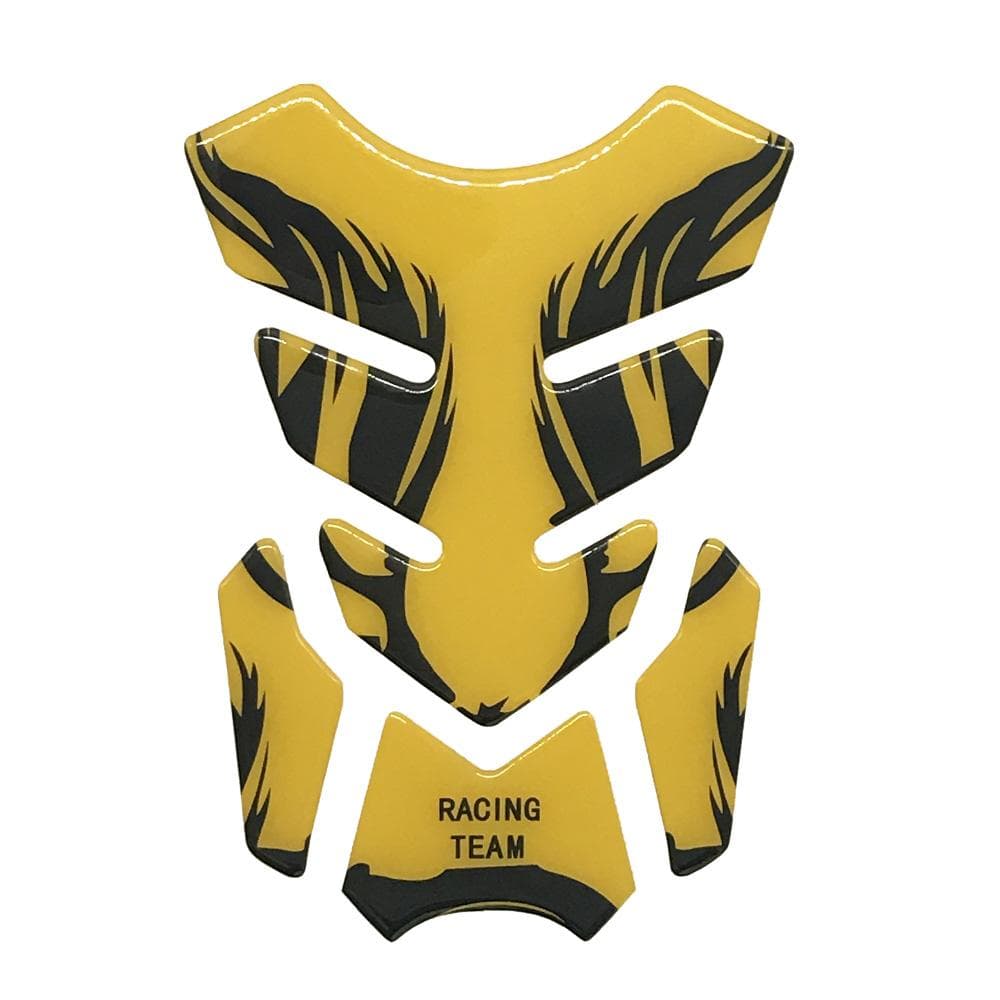 Silver Red Gold 3D Motorcycle Fuel Oil Tank Pad Decal Protector Cover Sticker Universal For Honda Motorcycle Pad gold